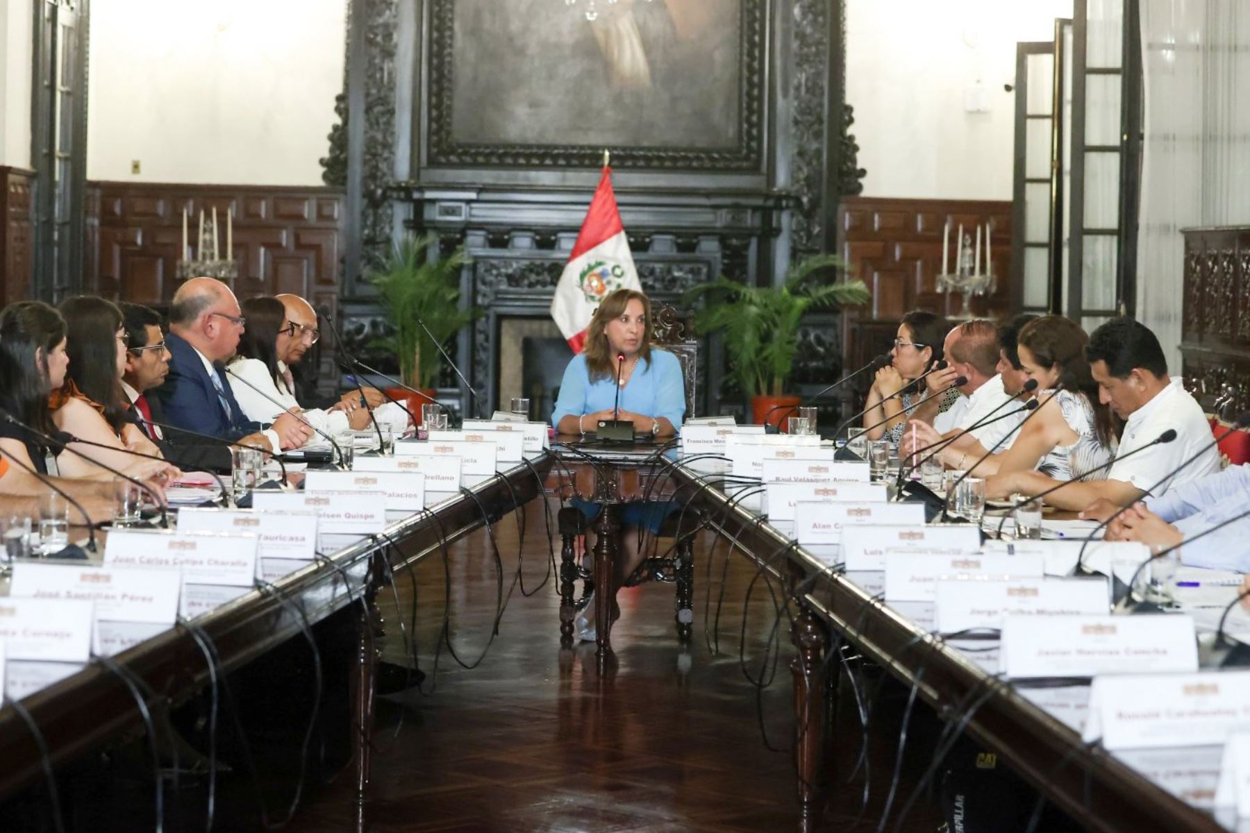 Peru President Boluarte Meets With Ucayali Region Authorities News