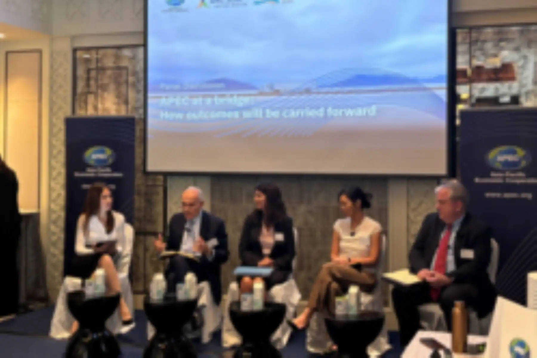 El embajador Carlos Vásquez participó en foro de Singapur sobre APEC. ANDINA/Difusión