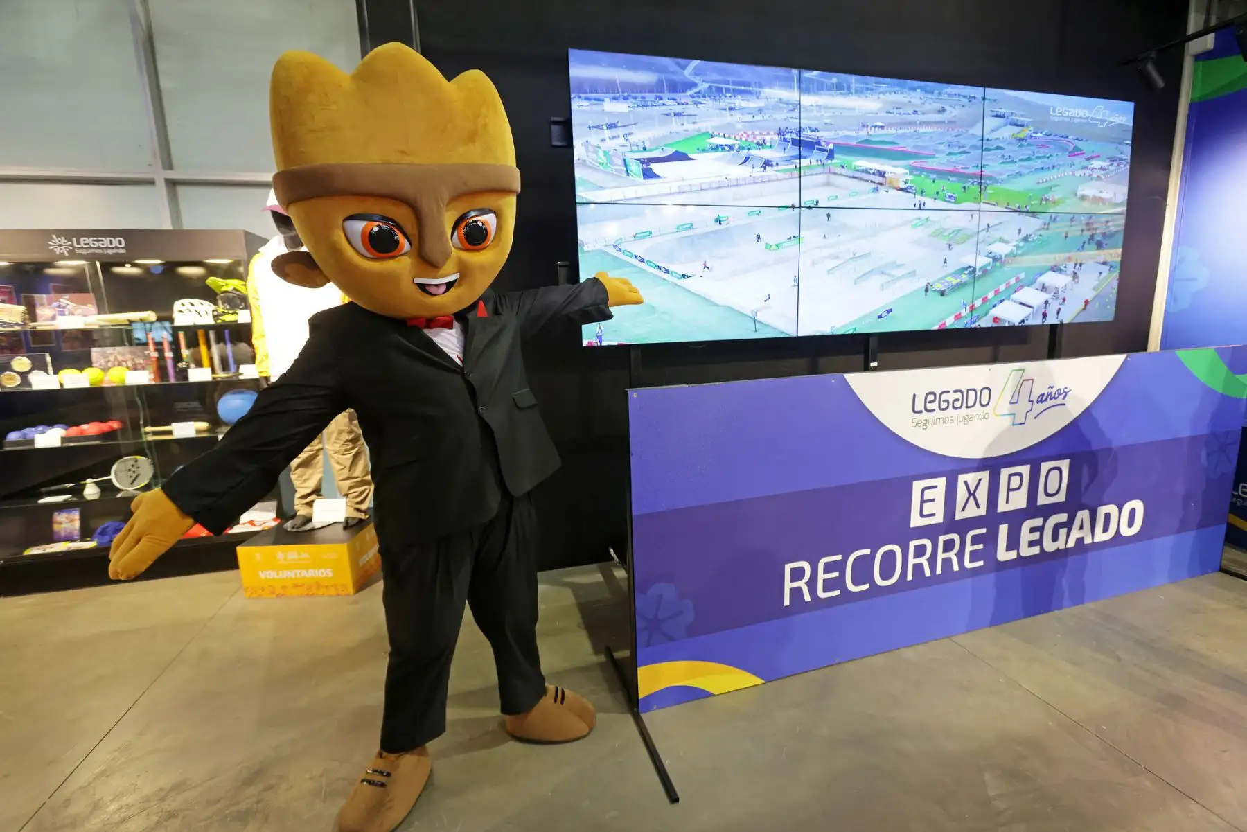 Se inauguró “Recorre Legado” una muestra con imágenes, videos y la exposición de objetos inéditos que hoy son parte del legado de los Juegos Lima 2019.
Foto: Legado