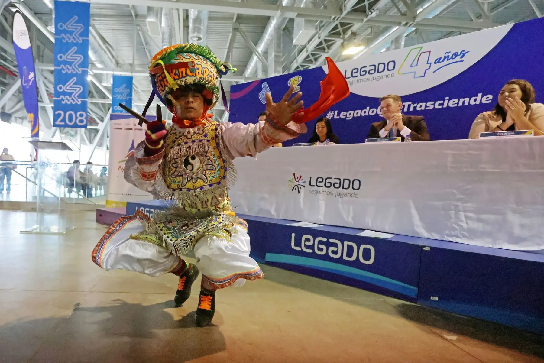 Se inauguró “Recorre Legado” una muestra con imágenes, videos y la exposición de objetos inéditos que hoy son parte del legado de los Juegos Lima 2019.
Foto: Legado