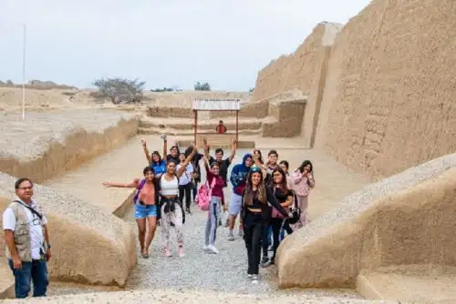 Chan Chan es un de los sitios emblemáticos de Trujillo que atrae a miles de turistas. ANDINA/Difusión
