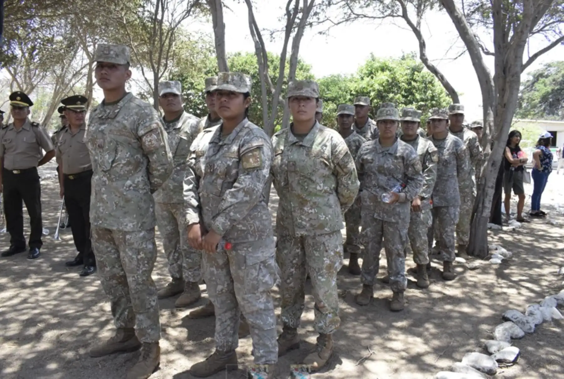 Un total de 30 soldados de la 32° Brigada de Infantería del Ejército del Perú serán capacitados en la técnica de restauración del barro en los talleres que promueve el Proyecto Especial Complejo Arqueológico Chan Chan, ubicado en el distrito de Huanchaco, provincia de Trujillo, en la región La Libertad.