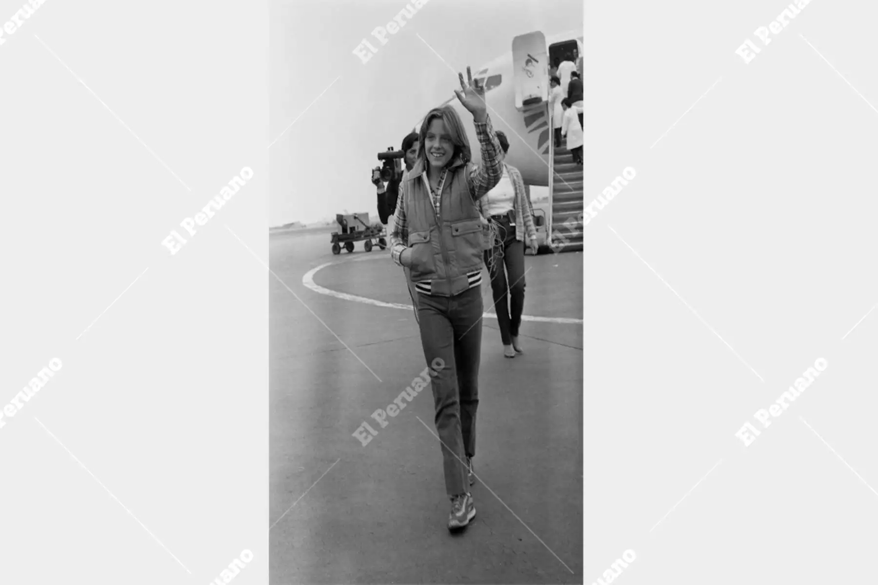Callao - 25 agosto 1982 / Primera visita al Perú del cantante Luis Miguel.