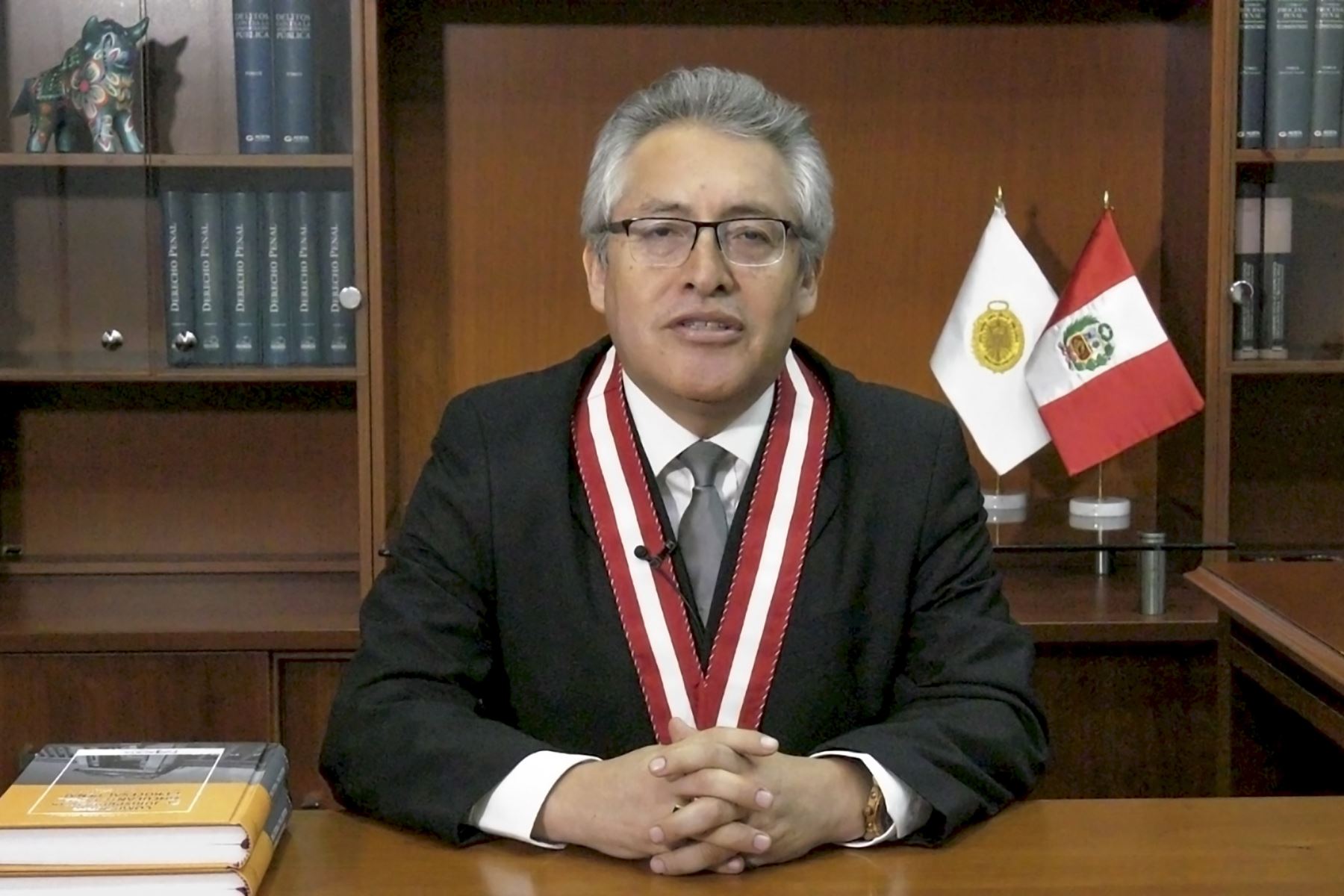Juan Carlos Villena, fiscal de la Nación. ANDINA/Difusión
