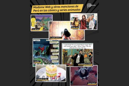 No es la primera vez que el Perú es mencionado en el increíble mundo de ficción; revisa en qué series animadas y cómics aparece. Foto: Marca Perú