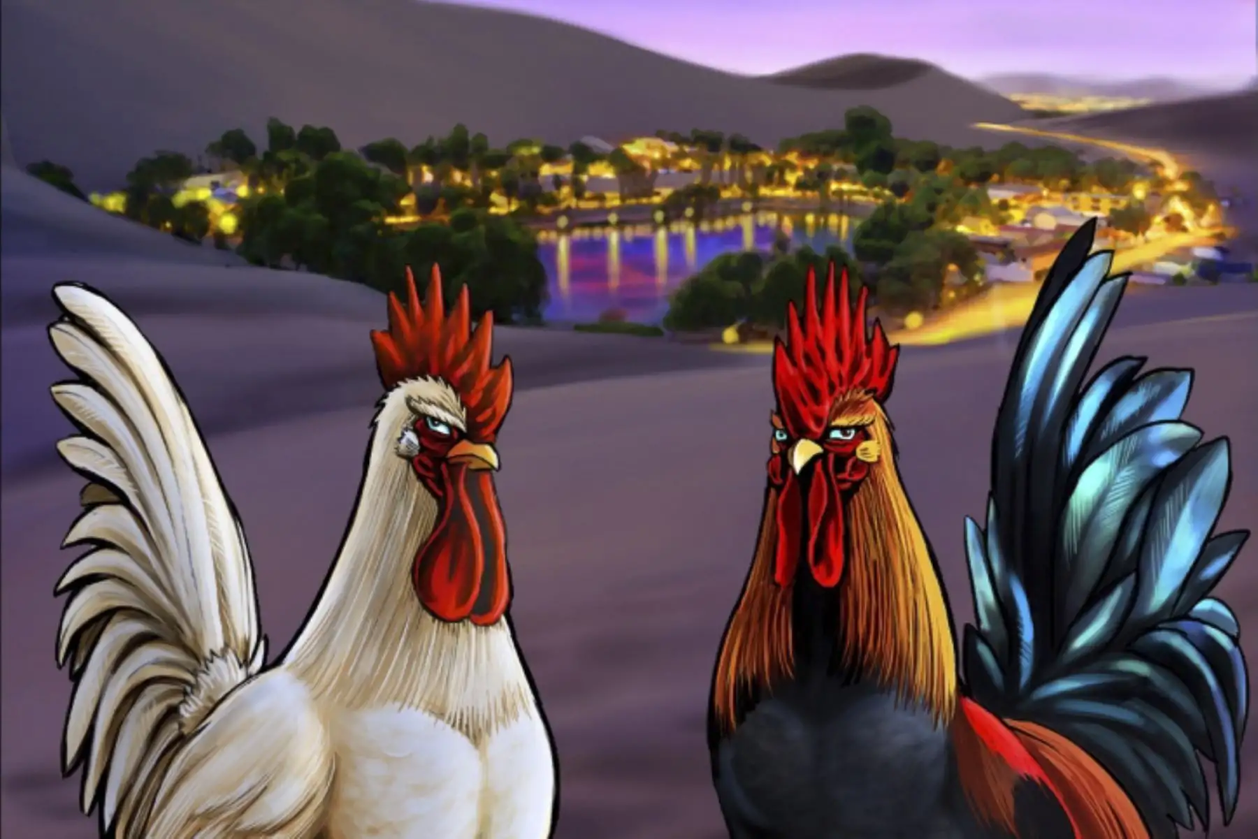 Rooster Fighter: existe un manga que sigue las aventuras de un famoso gallo de pelea, que también estuvo por las enigmáticas figuras peruanas, y que conoció al famoso Caballero Carmelo, majestuoso personaje creado por Abraham Valdelomar.
Foto: Shu_Sakuratani Twitter