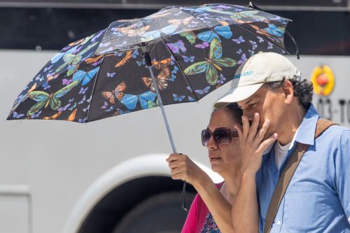 Para este jueves se prevén temperaturas máximas entre 23 °C y 33 °C y mínimas próximas a 0°C en localidades sobre los 3000 m s. n. m., así como valores cercanos a los 12°C en zonas por encima de los 2500 m s. n. m.ANDINA/Carlos Lezama Villantoy