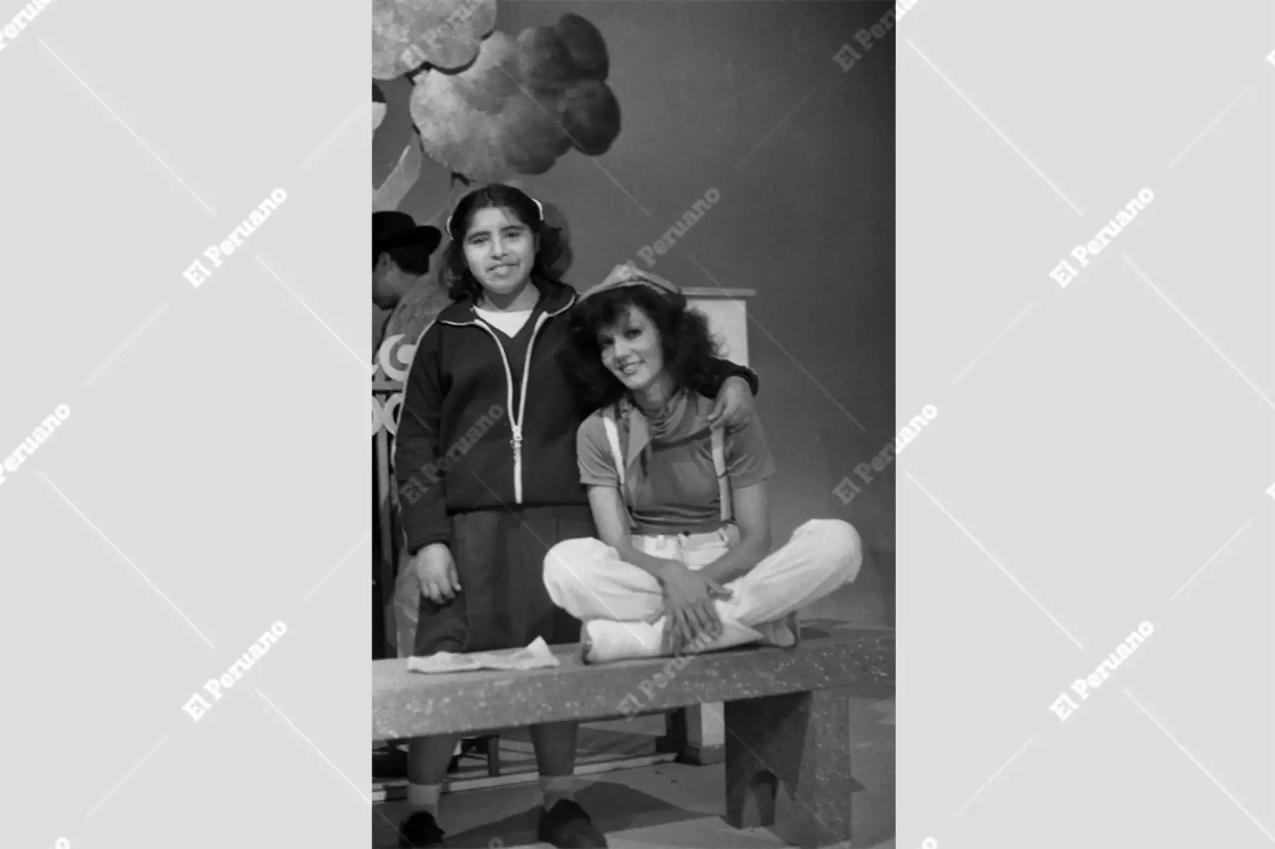 Lima - 7 setiembre 1981 / Programa infantil "Hola Yola" que conduce la animadora Yola Polastri en América Televisión.