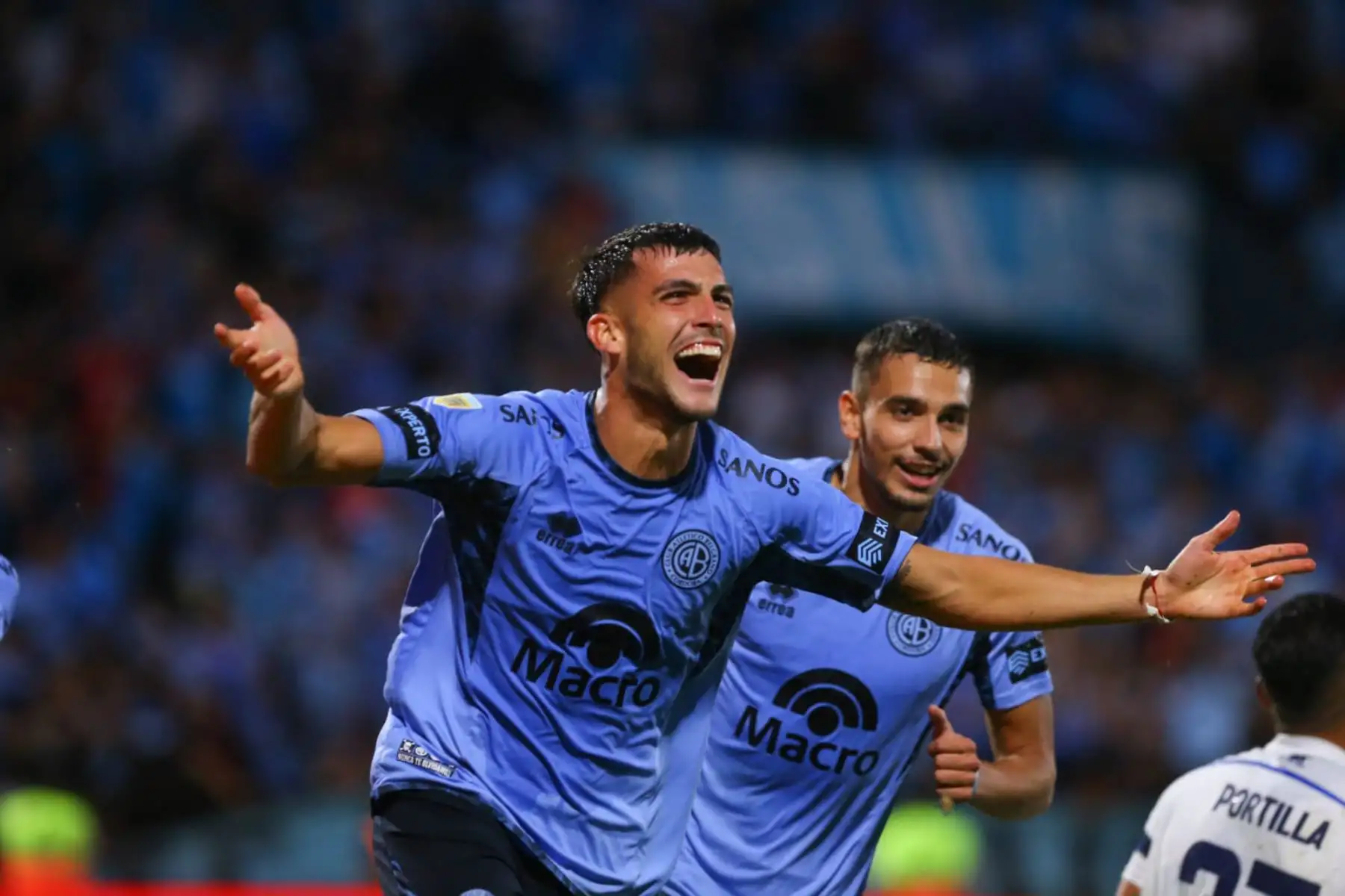 Belgrano juega  ante Talleres por la fecha 7 de la Copa de la Liga Profesional 2024 de Argentina.
Foto: Belgrado