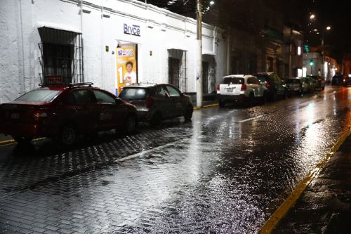 Un total de 444 distritos de diversas zonas del país están en peligro por lluvias intensas y los eventos naturales que ocasiona. ANDINA/Daniel Bracamonte