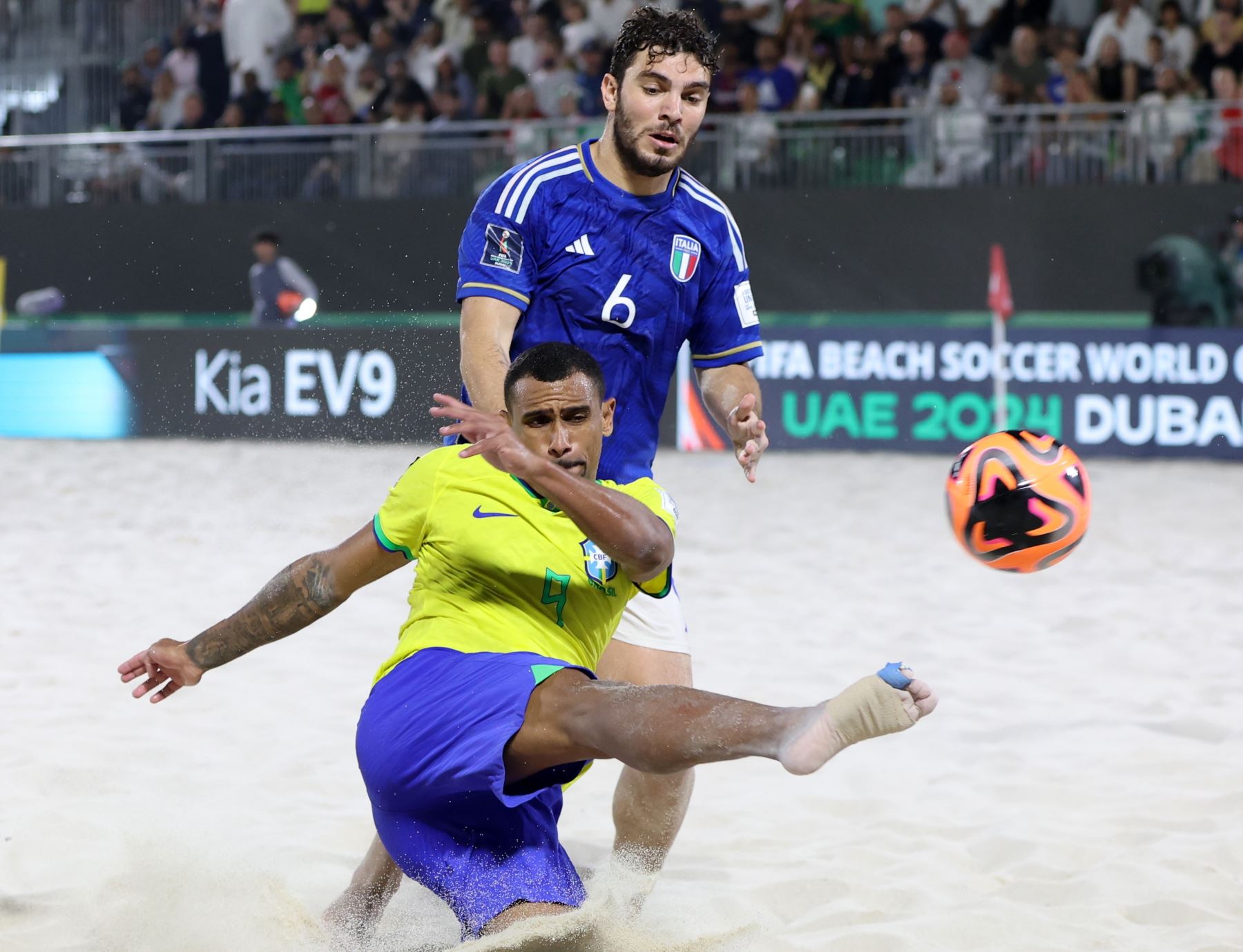 Los brasileños volvieron a celebrar y ubicarse en la cima del fútbol playa mundial