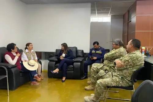 Produce y Gore Arequipa coordinan acciones para atender a zonas afectadas por lluvias