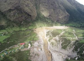 Autoridades de Cusco suspendes el ingreso de turistas al nevado Salkantay y a la laguna Humantay por peligro geológico detectado en el distrito de Mollepata, provincia cusqueña de Anta. ANDINA/Difusión