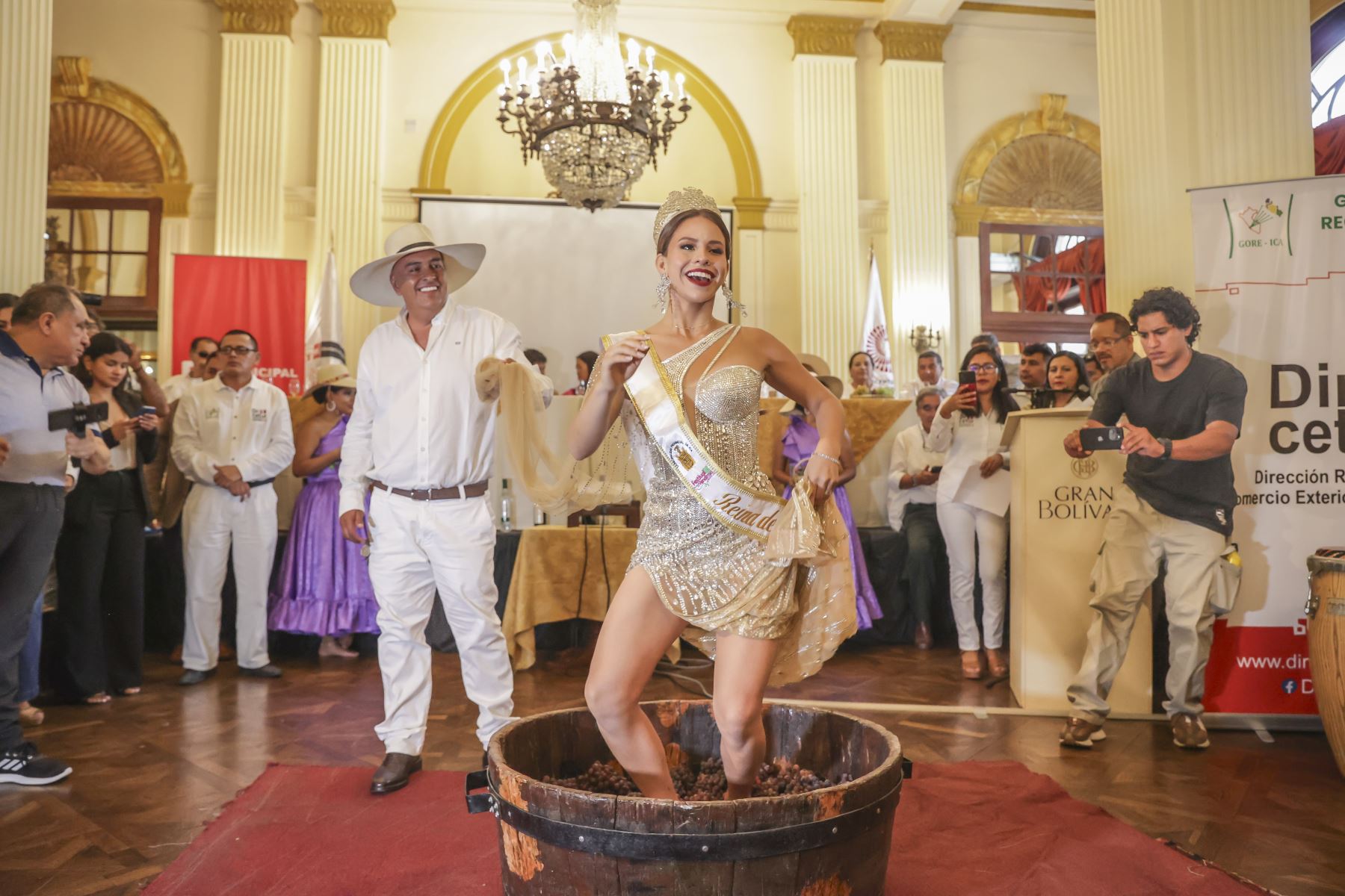 ANDINA/Andrés Valle. Ica se viste de fiesta y espera recibir unos 150,000 turistas durante la Vendimia