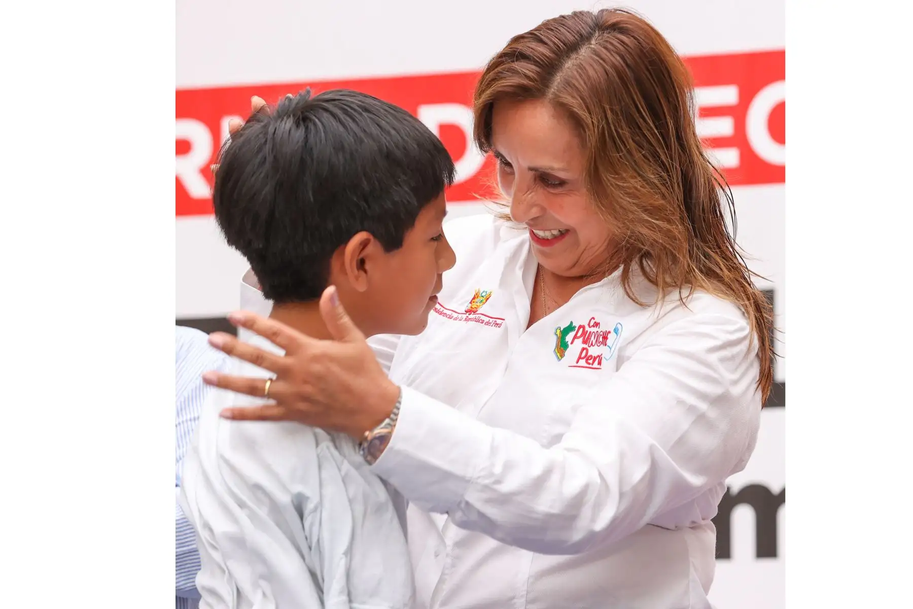 La Presidenta de la República, Dina Boluarte, inaugura cuatro instituciones educativas que beneficiarán a cerca de 4,000 estudiantes. Foto: ANDINA/Prensa Presidencia