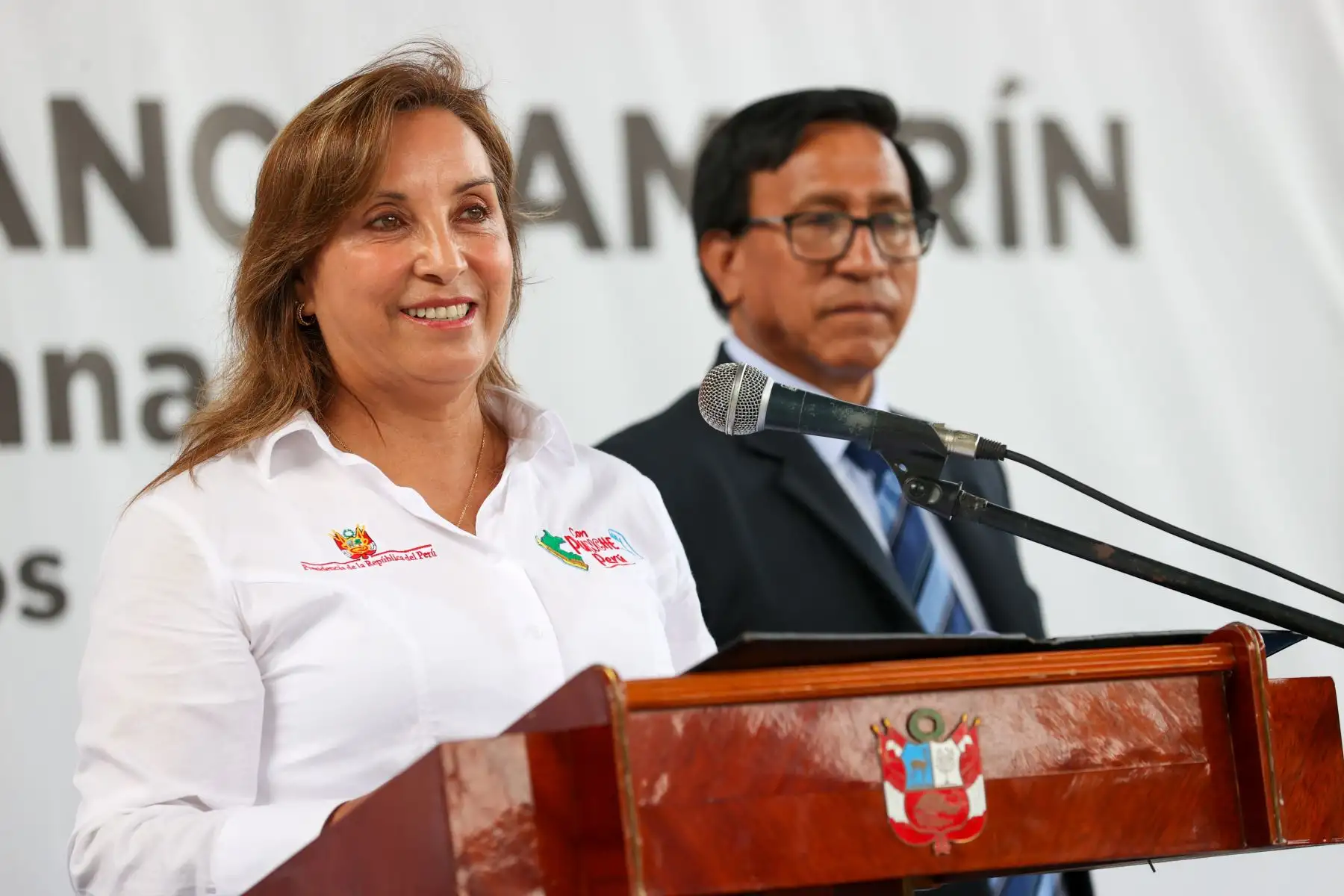 La Presidenta de la República, Dina Boluarte, inaugura cuatro instituciones educativas que beneficiarán a cerca de 4,000 estudiantes. Foto: ANDINA/Prensa Presidencia