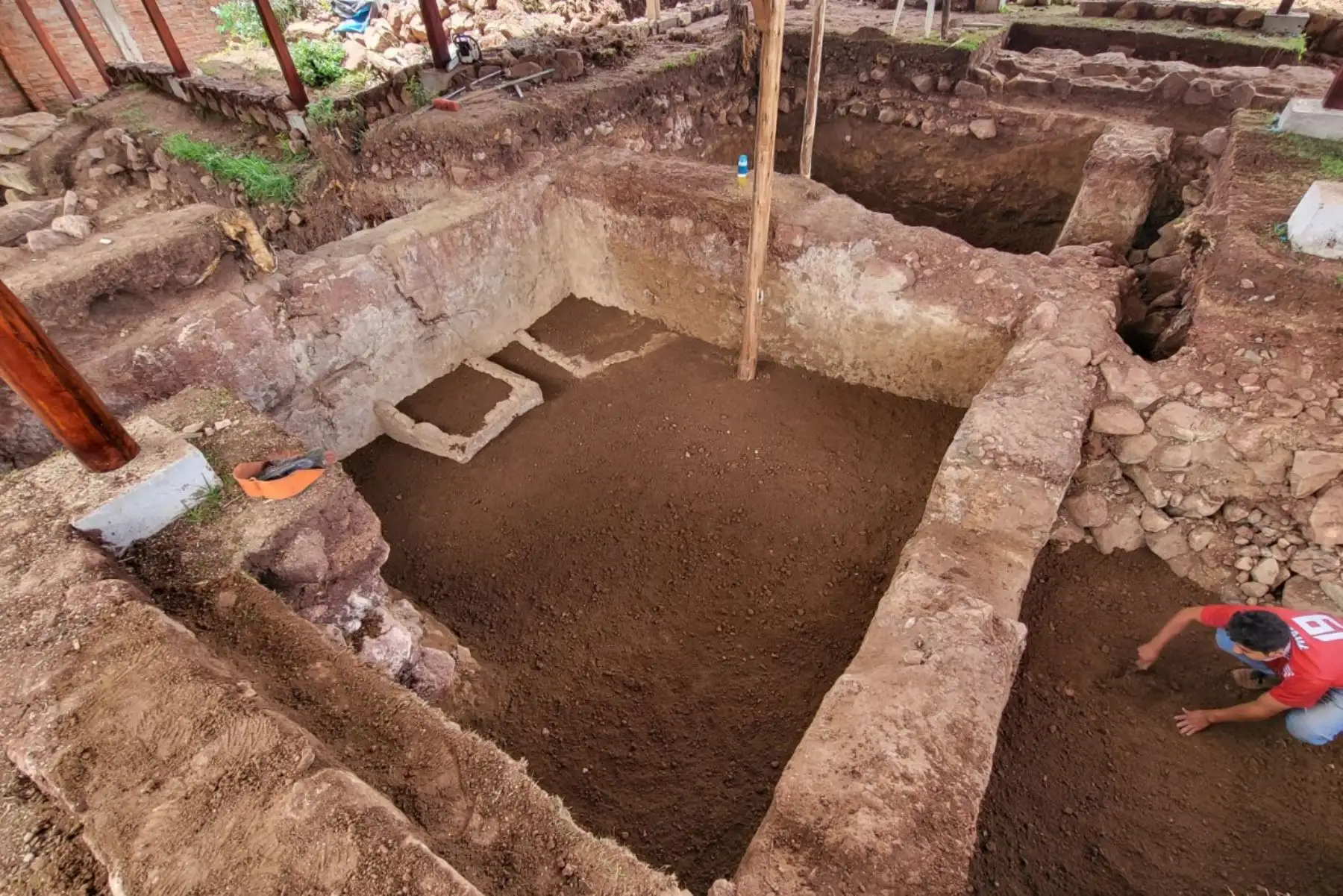 Ministerio de Cultura confirma el hallazgo arqueológico en el Templo Ceremonial Rurupa, ubicado en el distrito de Anco Huallo, en Apurímac, como lo reveló en primicia la Agencia Andina. Foto: Difusión