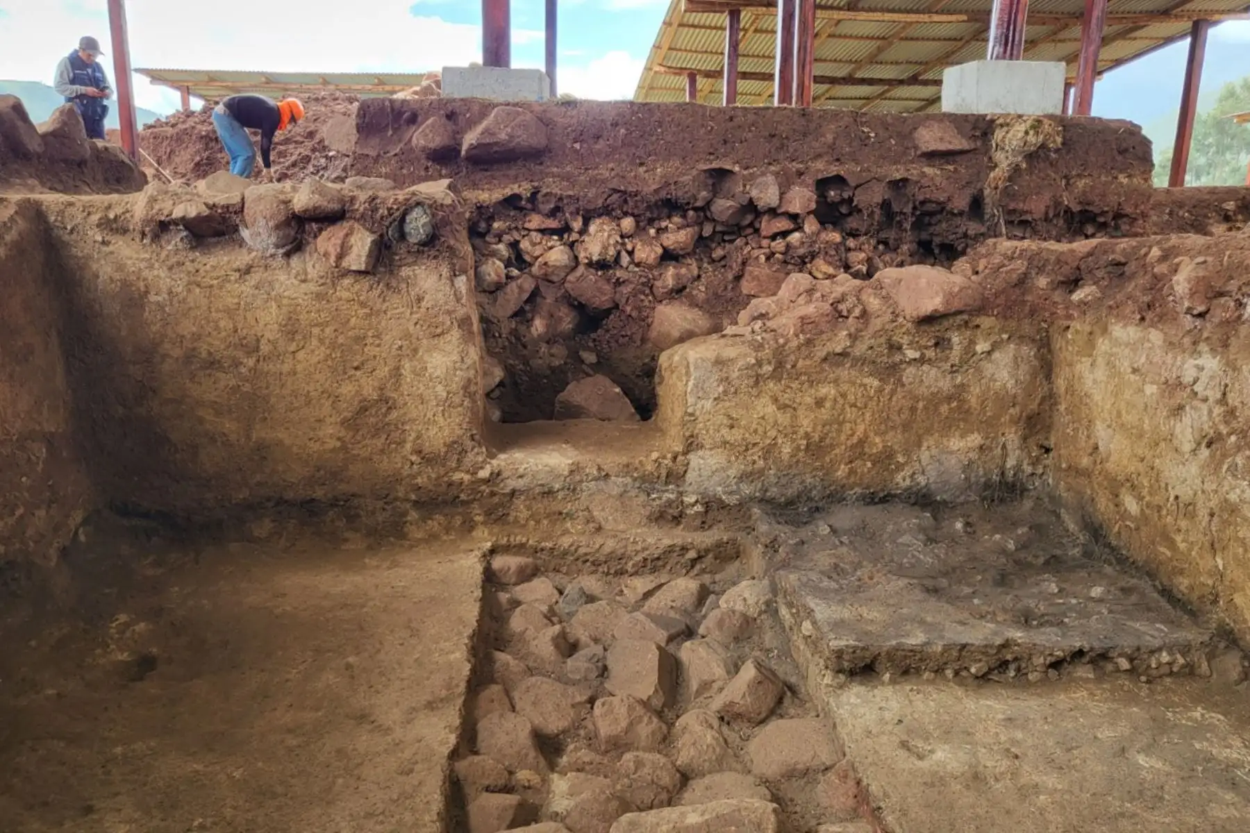 El templo ceremonial de Rurupa, tiene aproximadamente 3 000 años de antigüedad y por sus características, presenta una plataforma que representa a un centro ceremonial relacionado con actividades rituales, con evidencias de haber sido un lugar muy visitado, a pesar del complejo acceso a la zona. Foto: Difusión