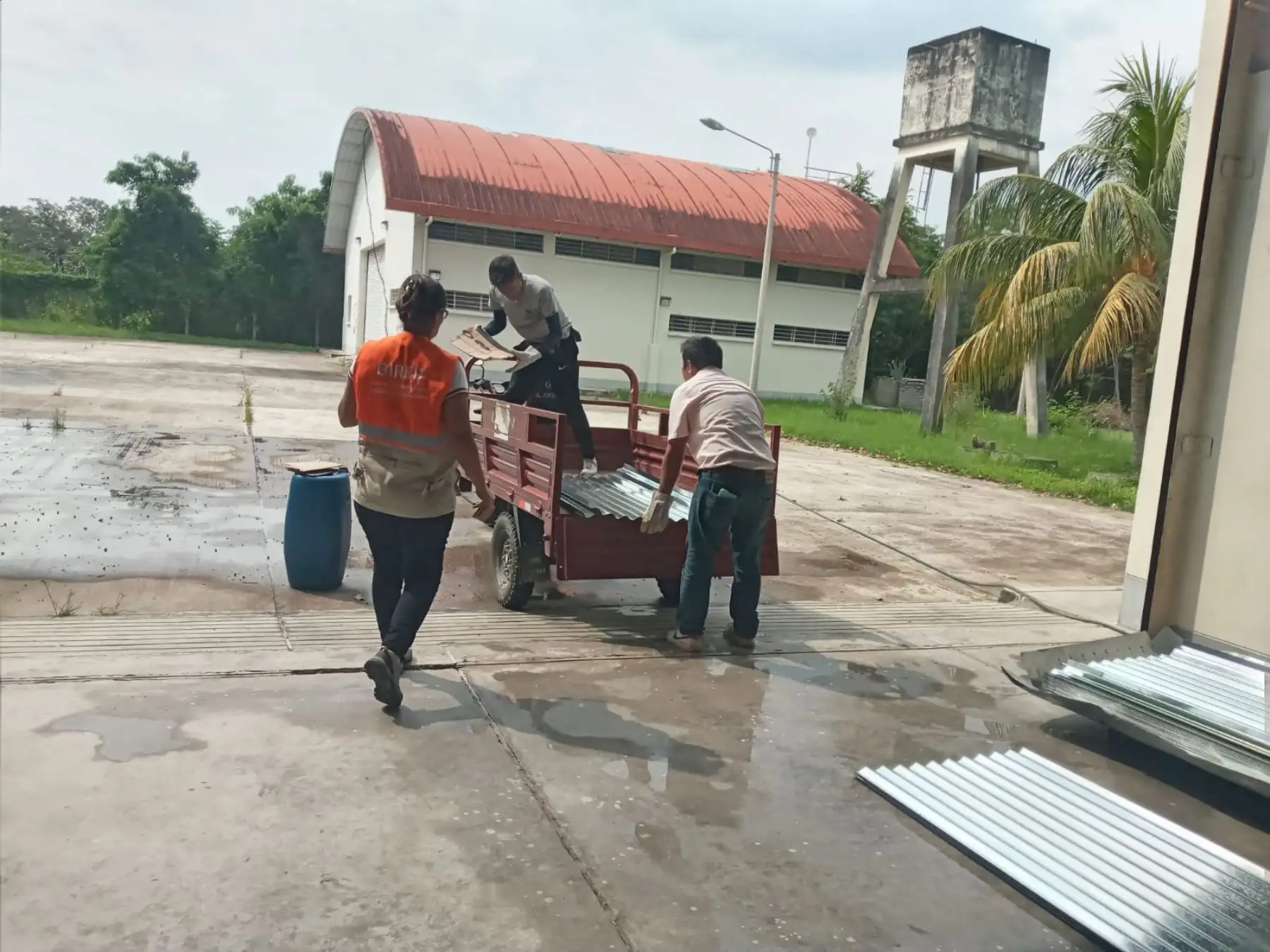 Entidades del Gobierno Regional de San Martín atienden emergencias en localidades afectadas por lluvias intensas y vientos fuertes. ANDINA/Difusión