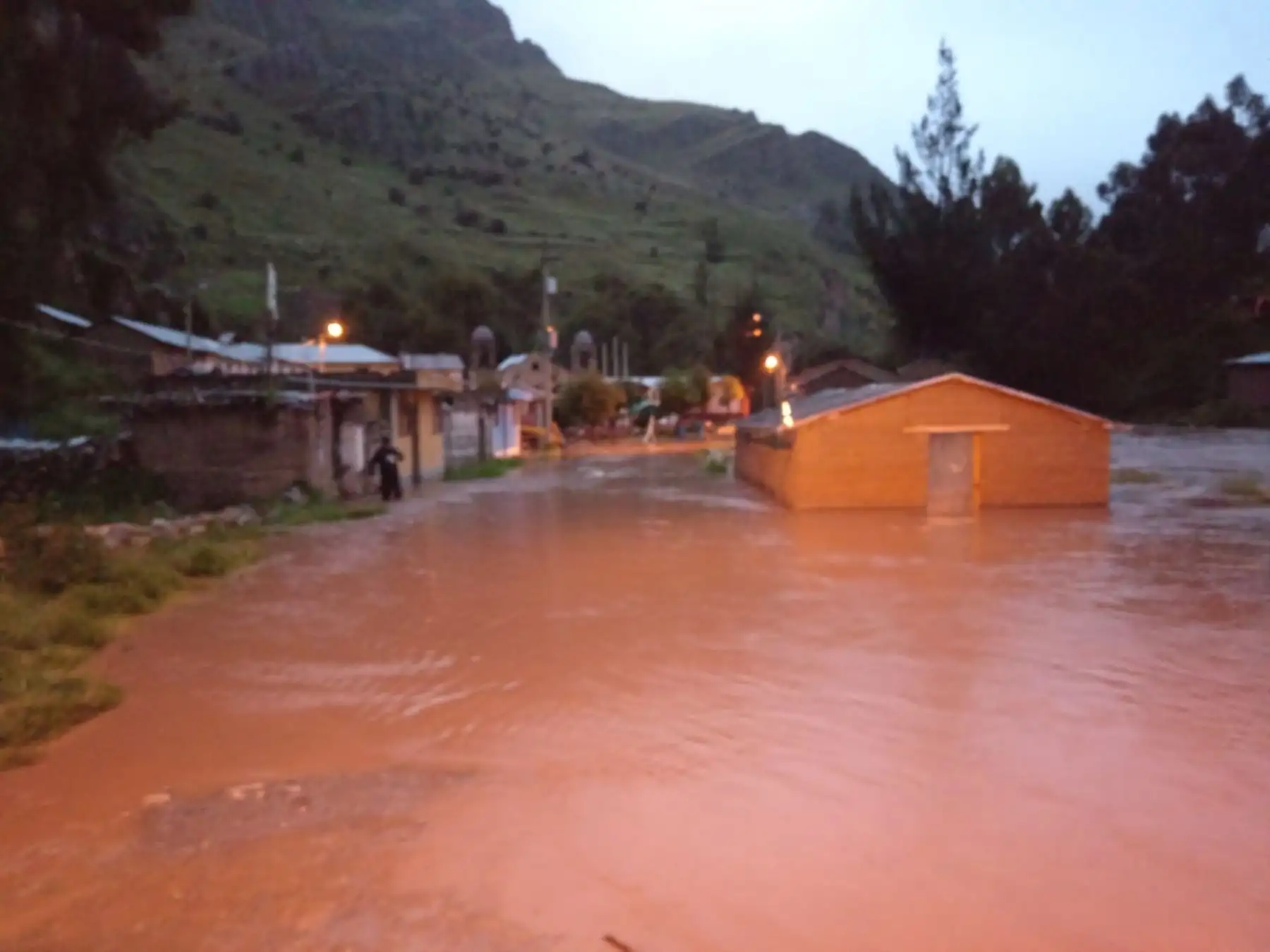 Por lo menos 40 viviendas resultaron afectadas por las lluvias intensas que se registran en Huancavelica. Foto: ANDINA/archivo.