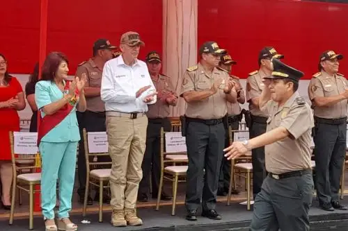 Se suman 23 patrulleros a la lucha contra la criminalidad organizada en la región Lima.
