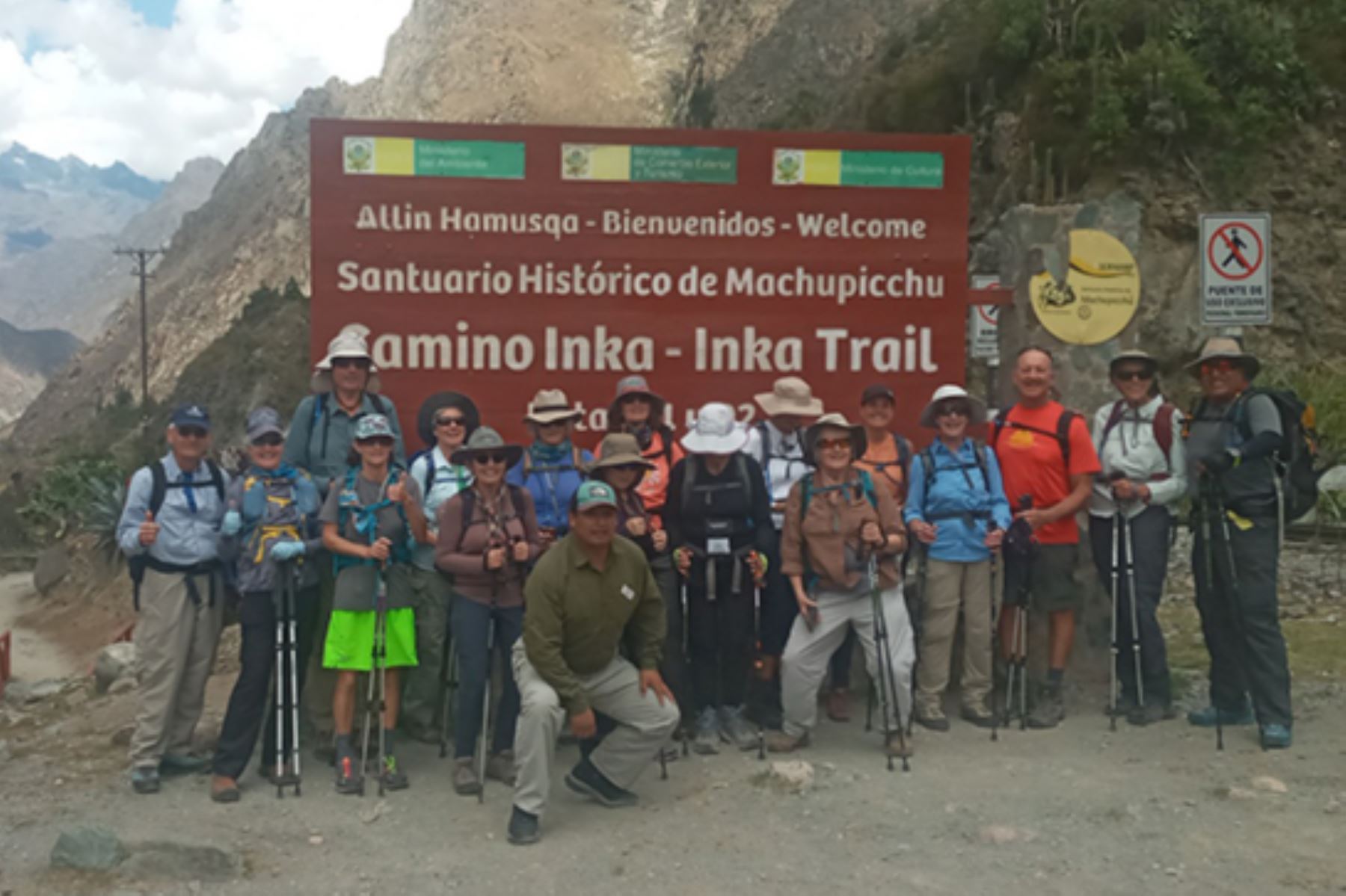El Ministerio de Cultura reabrió hoy la Red de Caminos Inca de Machu Picchu para la visita turística. Foto: ANDINA/DDC Cusco