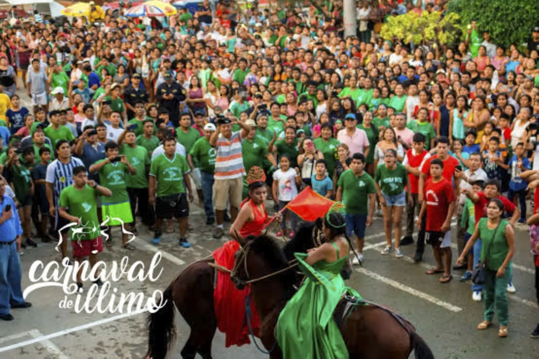 El distrito de Íllimo, en la región Lambayeque, disfruta de su carnaval con gran algarabía. Foto: ANDINA/Difusión