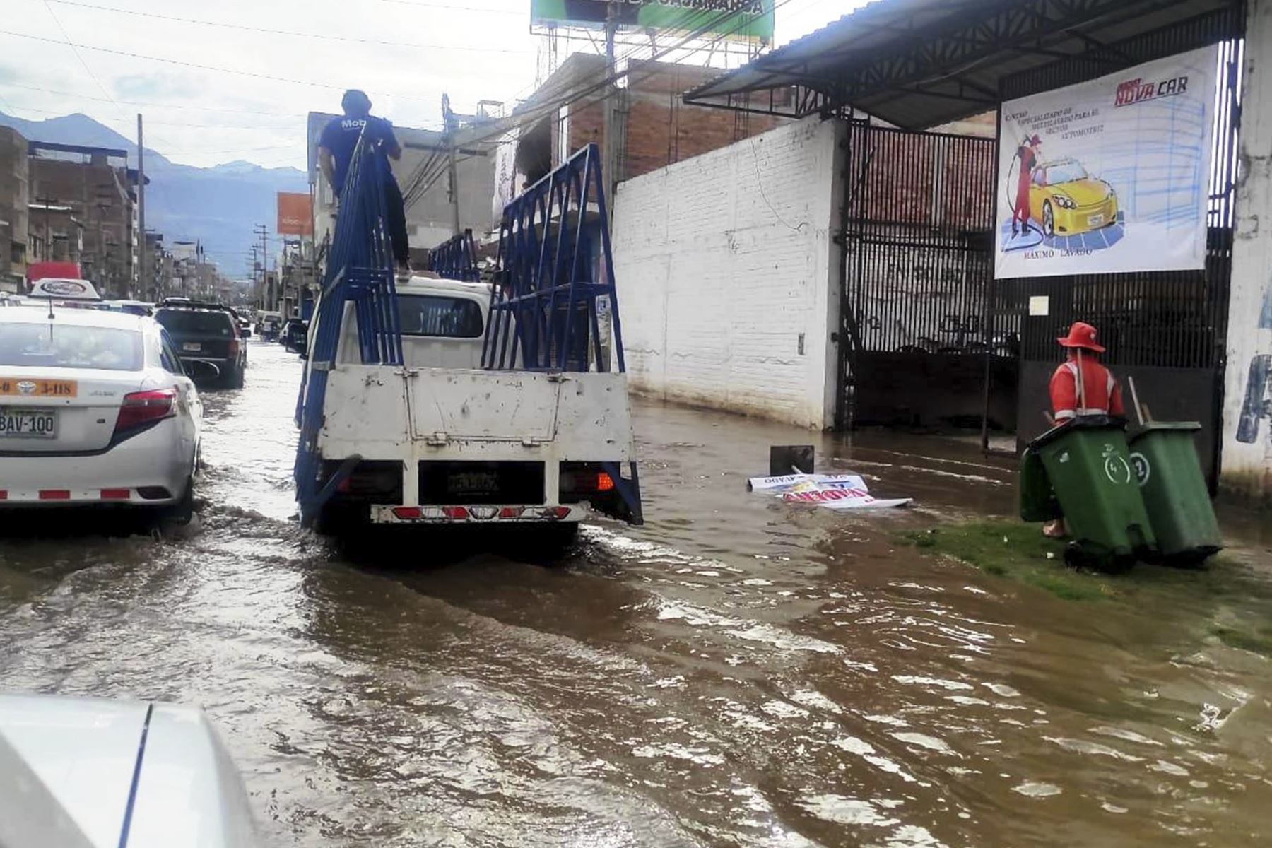 El 29 de febrero ha sido un día extremadamente lluvioso en las provincias de San Miguel y Cajamarca. Foto: ANDINA/Cortesía Eduard Lozano