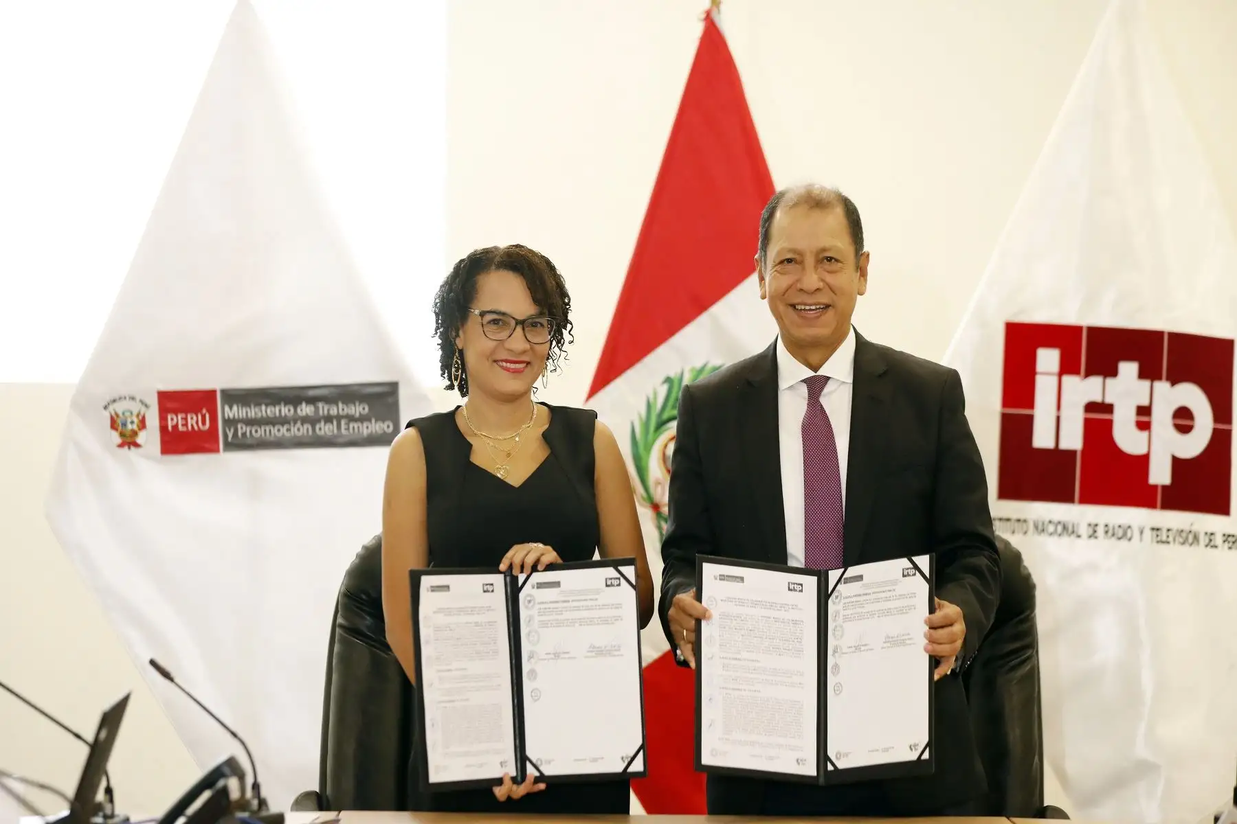 Convenio IRTP y Ministerio de Trabajo.