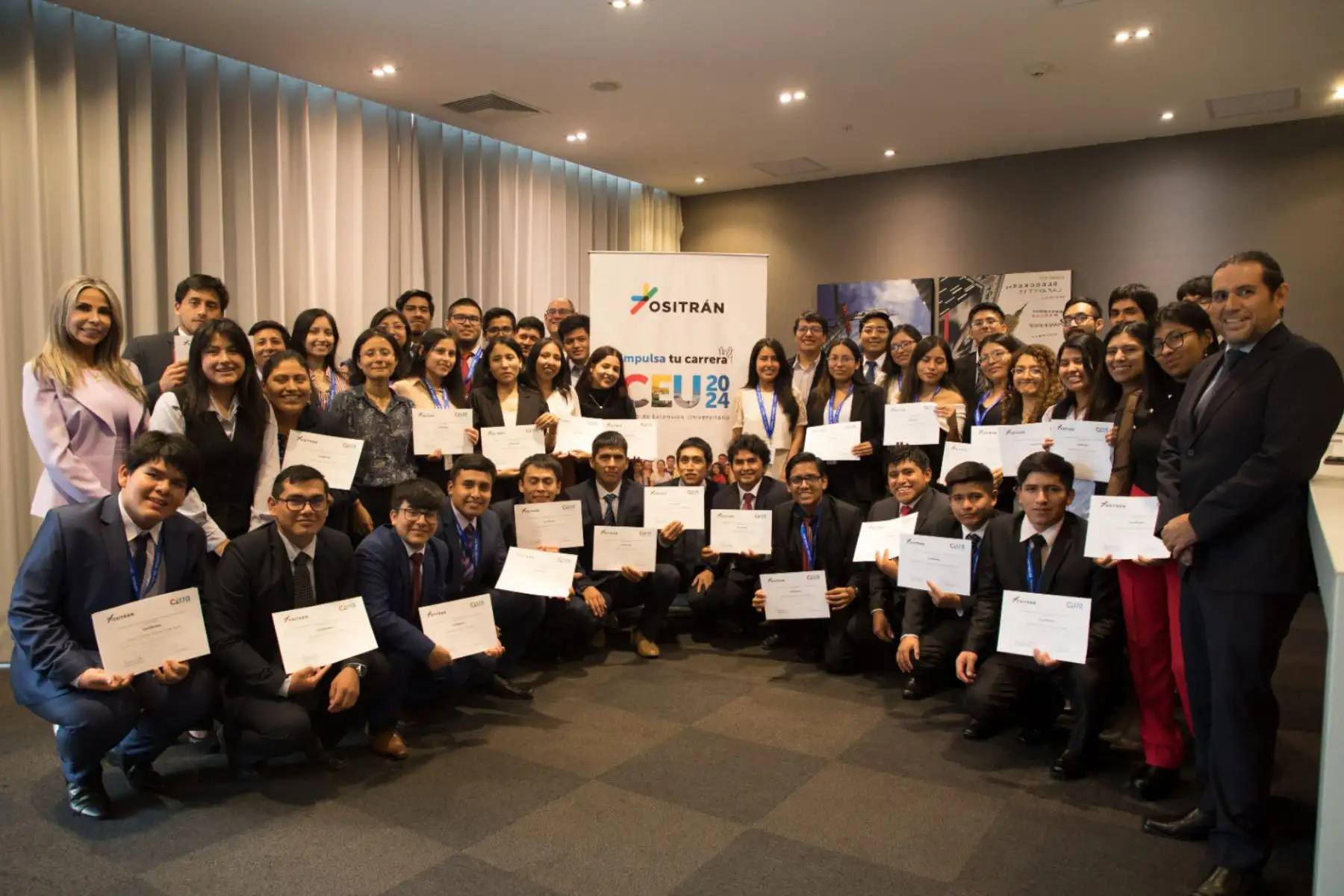 Clausura de CEU 2024 del Ositran. Foto: ANDINA/difusión.