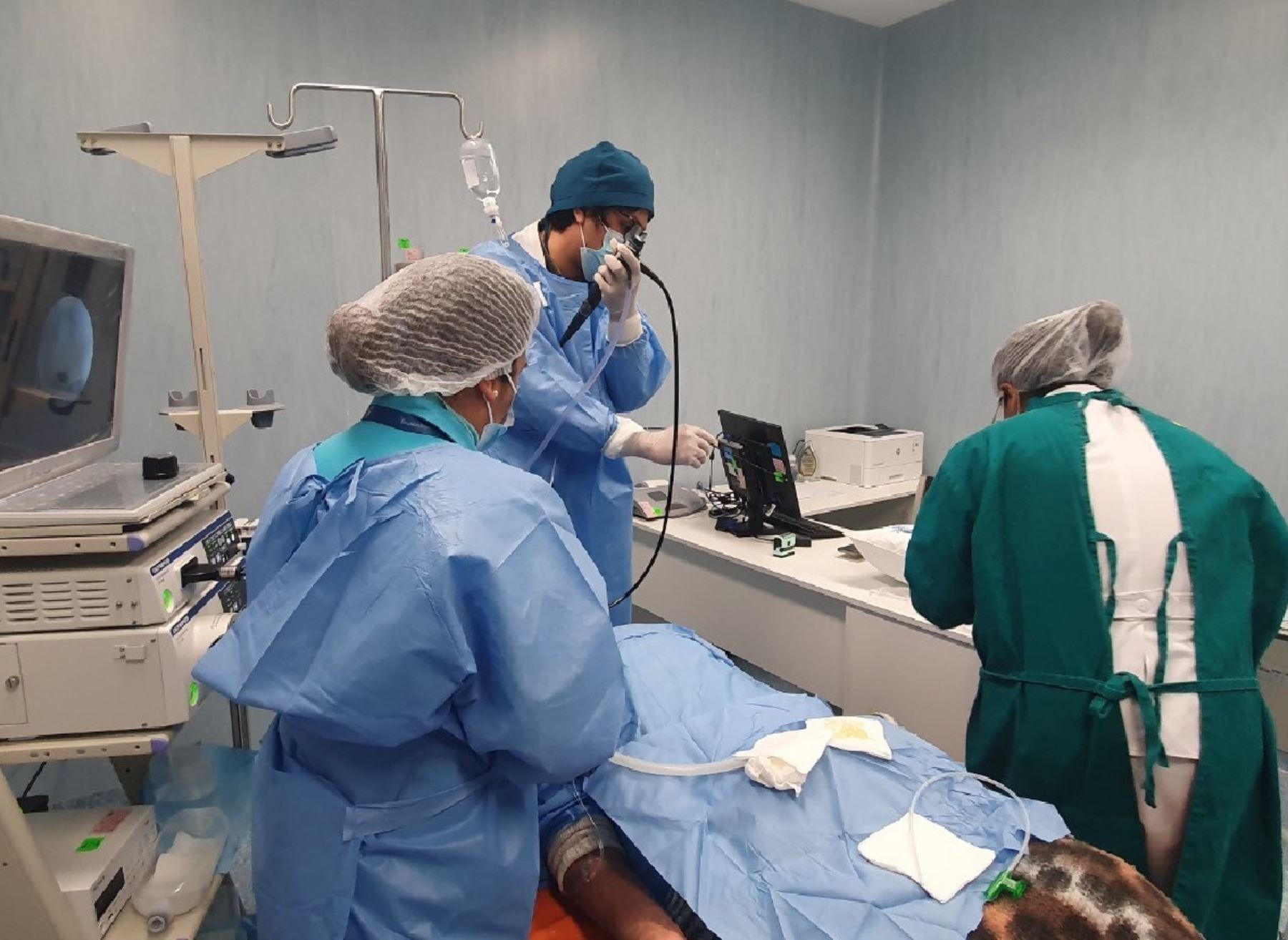 Gracias a una innovadora técnica, especialistas del IREN Centro, con sede en Huancayo, diagnostican casos de cáncer de lengua. ANDINA/Difusión