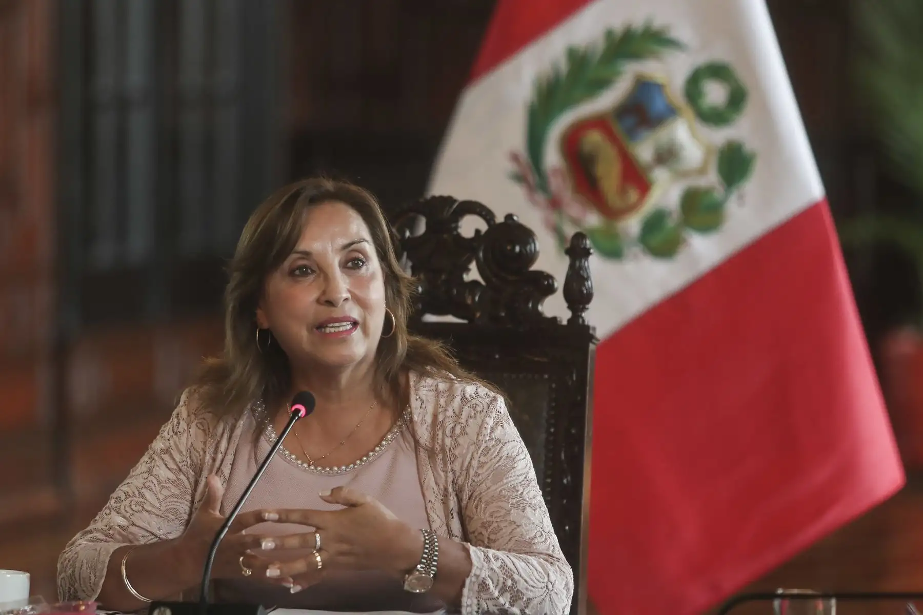 Presidenta Dina Boluarte sostuvo reunión con la comisión de evaluación de Panan Sports.
Foto: ANDINA/Prensa Presidencia