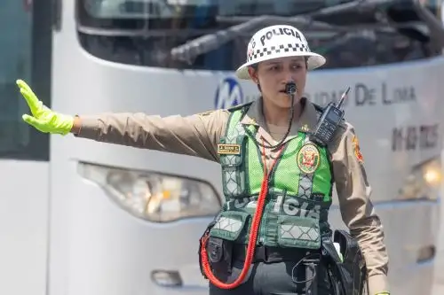 Los efectivos asignados al control de tránsito o de carreteras son los únicos competentes para intervenir a los conductores, requerirles la documentación respectiva y, en caso lo amerite, levantar in situ la respectiva papeleta por la infracción cometida, indica el Tribunal Constitucional. Foto: ANDINA
