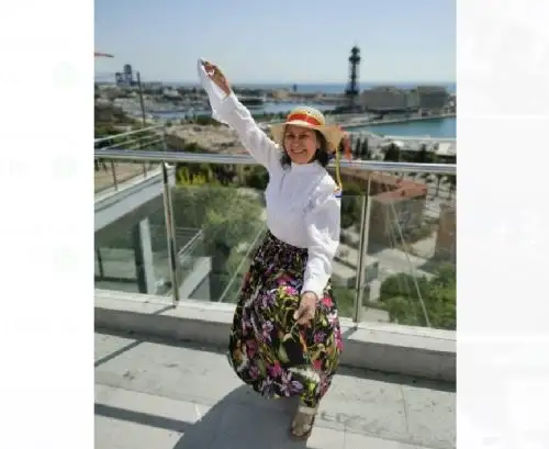 Conoce a Irma Silva, la reconocida promotora de la pandilla moyobambina y otras danzas tradicionales de San Martín. Ella fue distinguida como Personalidad Meritoria por el Ministerio de Cultura. Foto: Jorge Quevedo