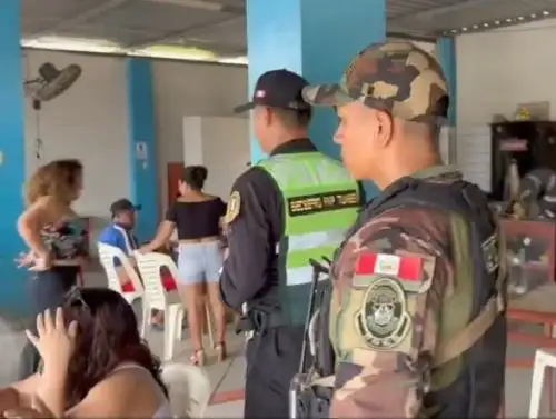 Policía Nacional ejecuta megaoperativo en Zarumilla, en Tumbes, para hallar a los responsables del atentado contra el exburgomaestre Cristian Palacios, quien murió esta tarde a causa de las graves heridas. ANDINA/Difusión