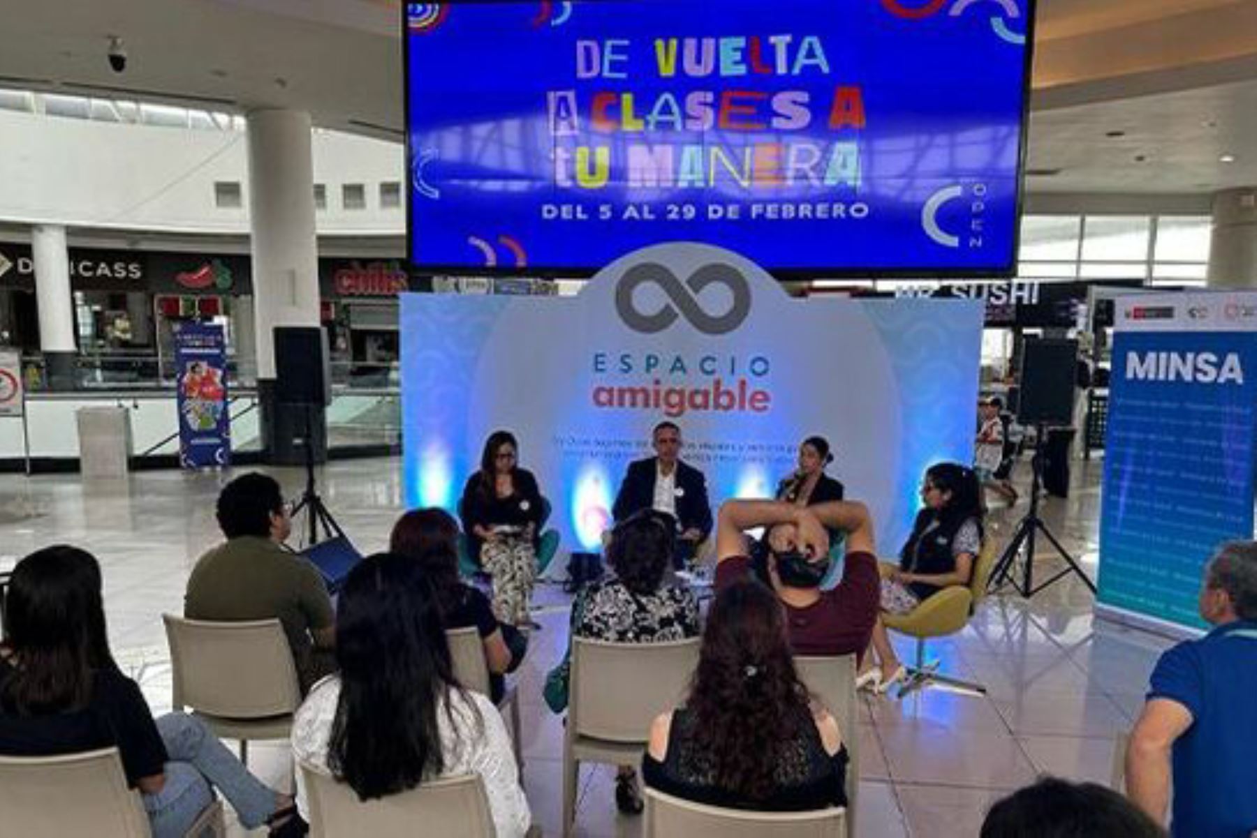 Sedes del centro comercial Open Plaza contarán con espacios para una convivencia segura y accesible. Foto: ANDINA/Difusión