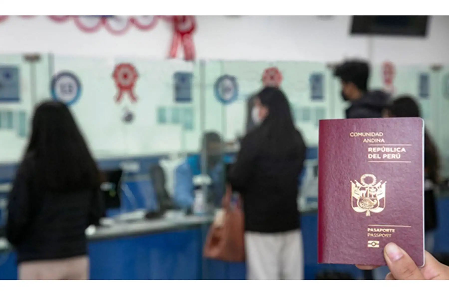 Migraciones reubica atención en sedes para trámites de pasaporte por cierre de centros comerciales. Foto: Difusión
