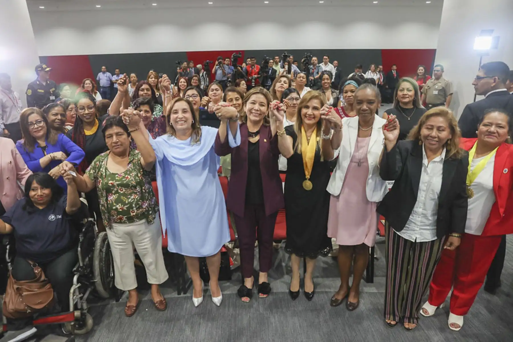 Presidenta Dina Boluarte participó en la instalación del Consejo Nacional de Mujeres. Foto: ANDINA/ Prensa Presidencia