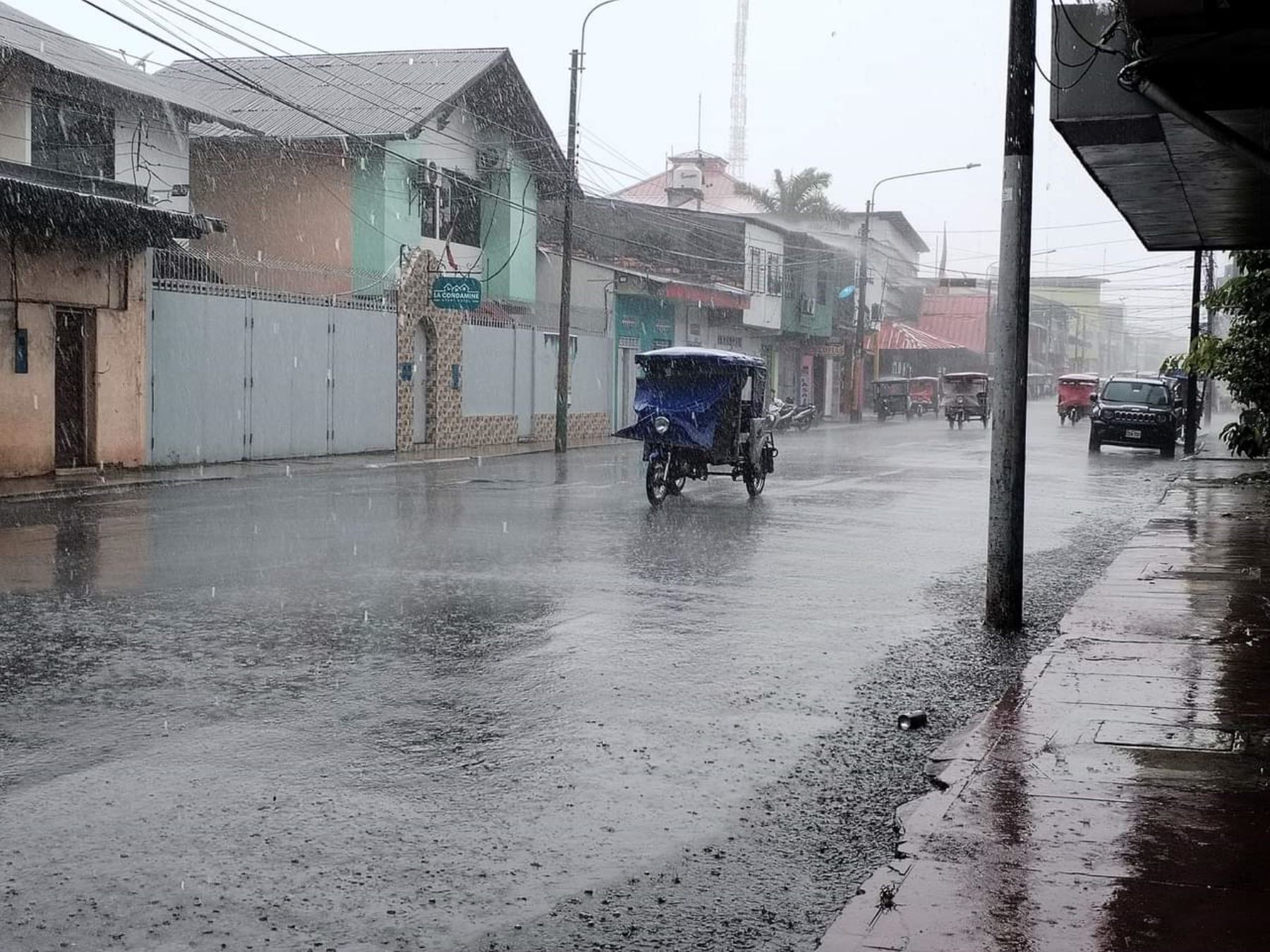 Varias provincias de la región Loreto se encuentran en alerta ante el anuncio de lluvias intensas que se presentarán hasta este viernes 8 de marzo. ANDINA/Difusión