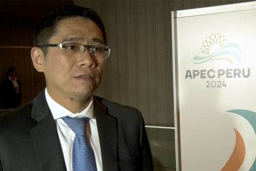 Andre Wirjo, analista y miembro de la Unidad de Apoyo a las Políticas del APEC. Foto: ANDINA/Lenin Lobatón
