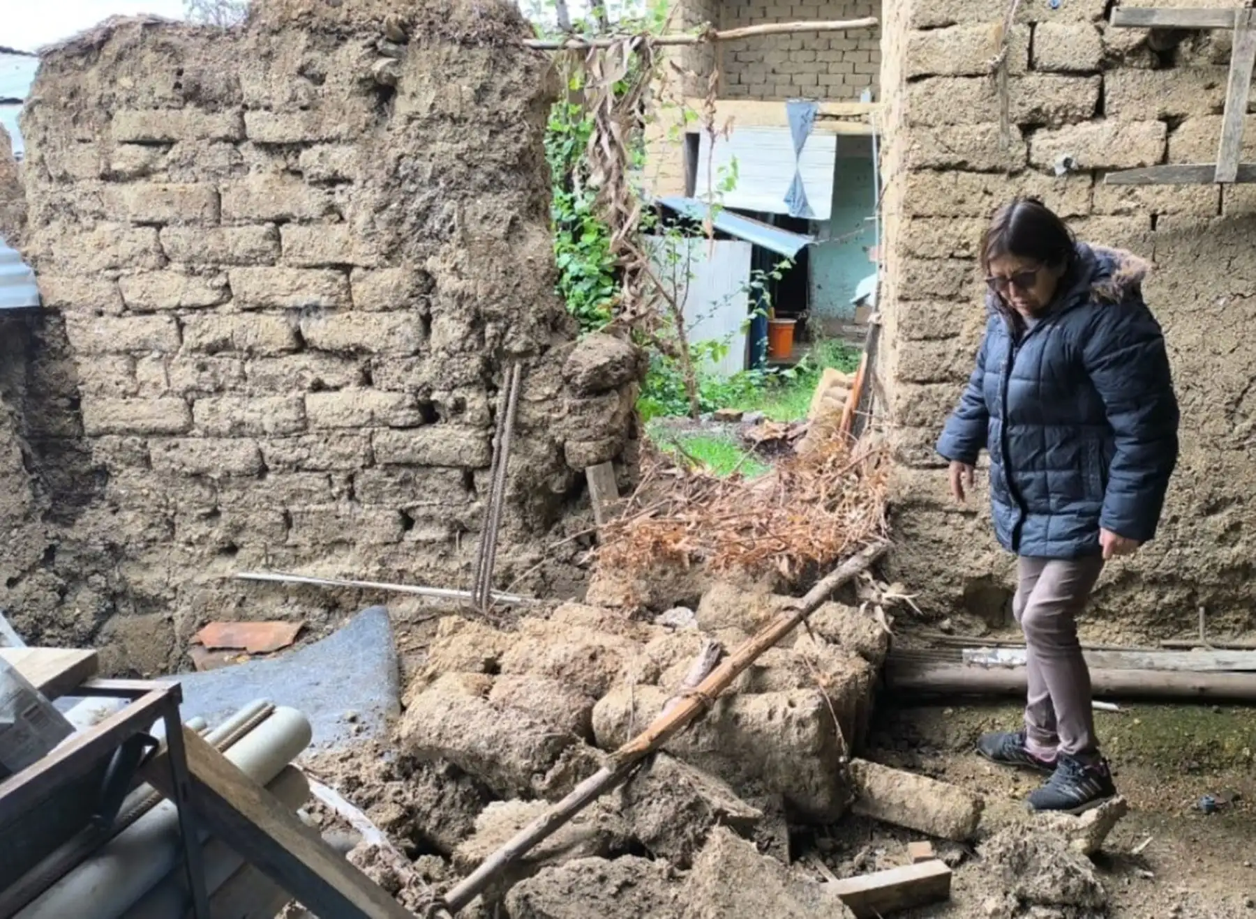 Decenas de afectados y daños materiales de consideración causan lluvias intensas en la provincia de Santiago de Chuco y un incendio forestal en el distrito de Jequetepeque, en La Libertad. ANDINA/Difusión