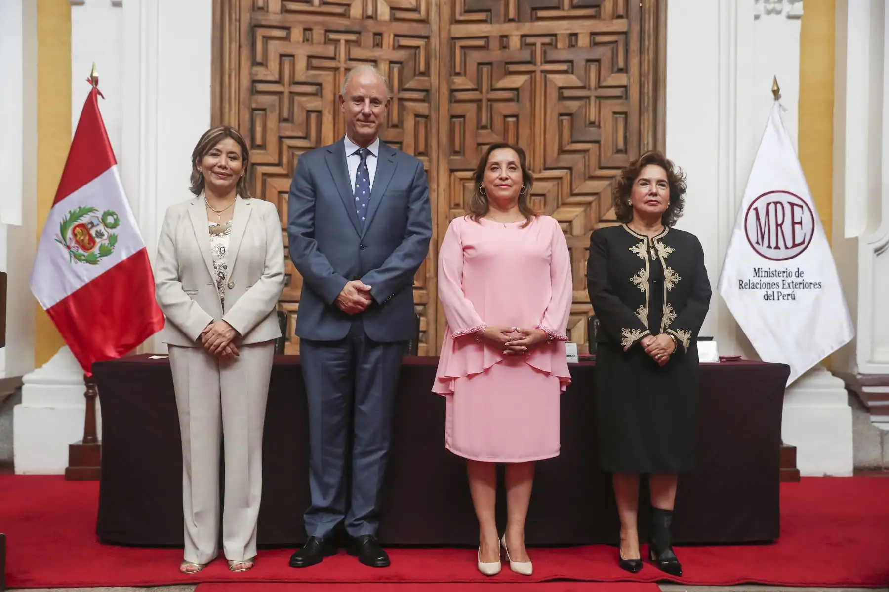 La presidenta de la república, Dina Boluarte, participó en la conferencia magistral: “Avances en retos en materia de derechos de las mujeres en el ámbito internacional y nacional”. 
Foto: ANDINA/Prensa Presidencia