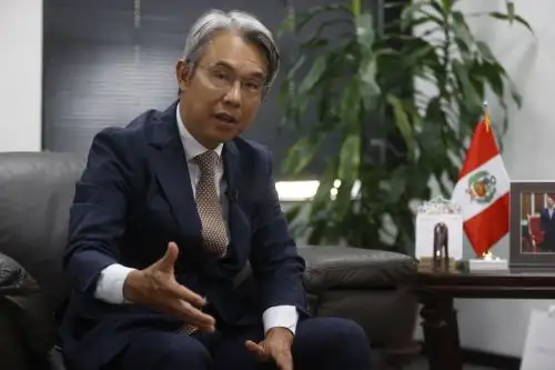 Embajador coreano en Perú, Choi Jong-uk. Foto: ANDINA/Vidal Tarqui.