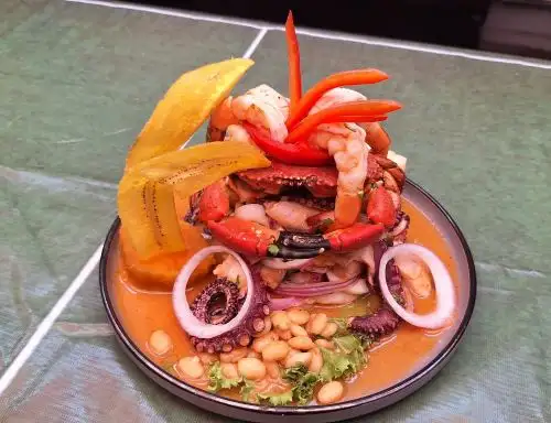 Conoce y disfruta el irresistible ceviche ‘Depredador’, creado en honor a Paolo Guerrero. Foto: Luis Puell