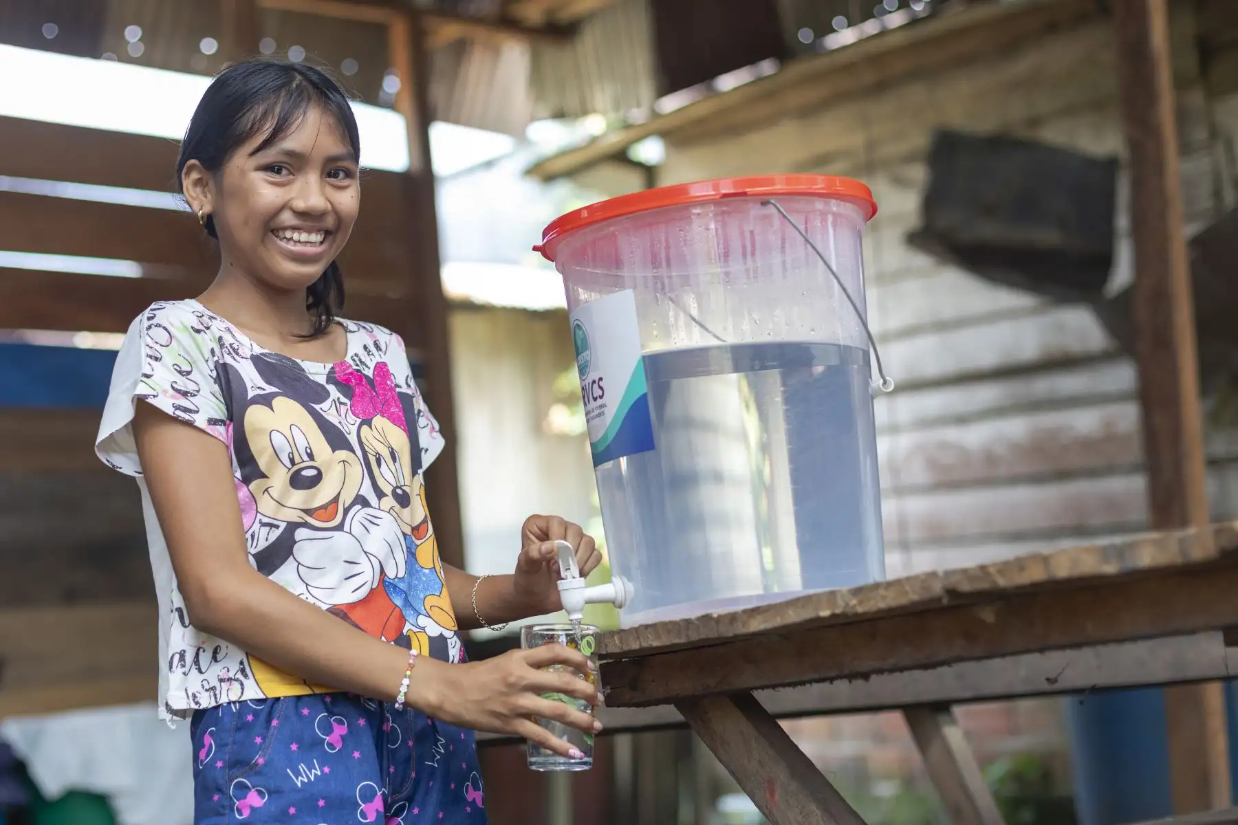 Las familias del centro poblado de San José, en el distrito de San Juan Bautista, en Loreto, cuentan con servicios de agua y saneamiento por primera vez, gracias a las obras ejecutadas por el Ministerio de Vivienda, Construcción y Saneamiento (MVCS).
Foto: ANDINA/MVCS