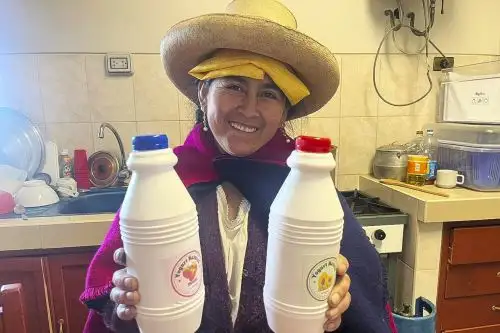 Feliciana es un ejemplo de superación y crecimiento para destacar en una fecha importante como el Día Internacional de la Mujer. Foto: ANDINA/Programa PAIS