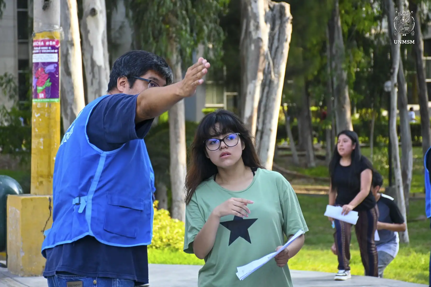 Más de 23 mil 359 jóvenes postulan al examen de admisión 2024-II de la Universidad Nacional Mayor de San Marcos. Foto: ANDINA/Difusión