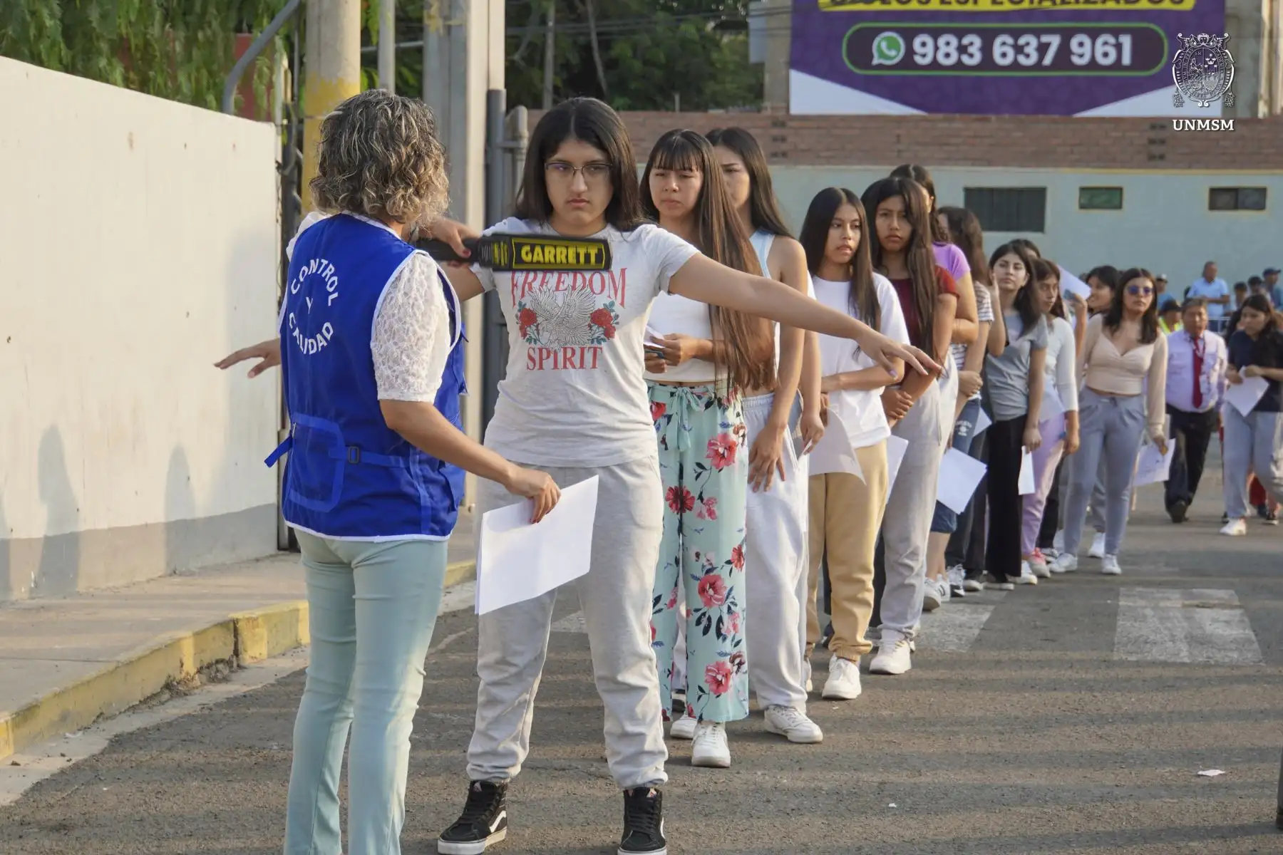 Más de 23 mil 359 jóvenes postulan al examen de admisión 2024-II de la Universidad Nacional Mayor de San Marcos. Foto: ANDINA/Difusión
