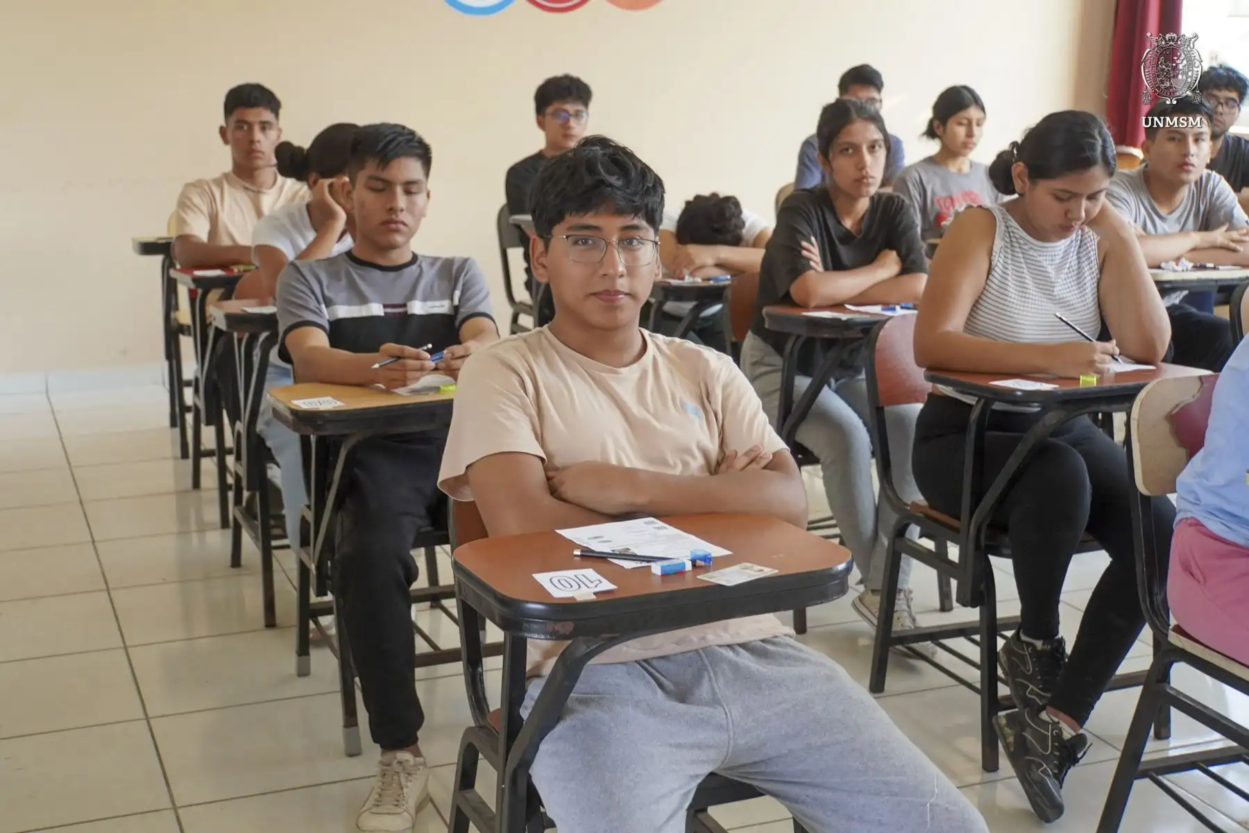 Más de 23 mil 359 jóvenes postulan al examen de admisión 2024-II de la Universidad Nacional Mayor de San Marcos. Foto: ANDINA/Difusión