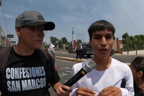 Joven invidente cuenta su experiencia postulando a San Marcos por primera vez. Foto: Captura de YT